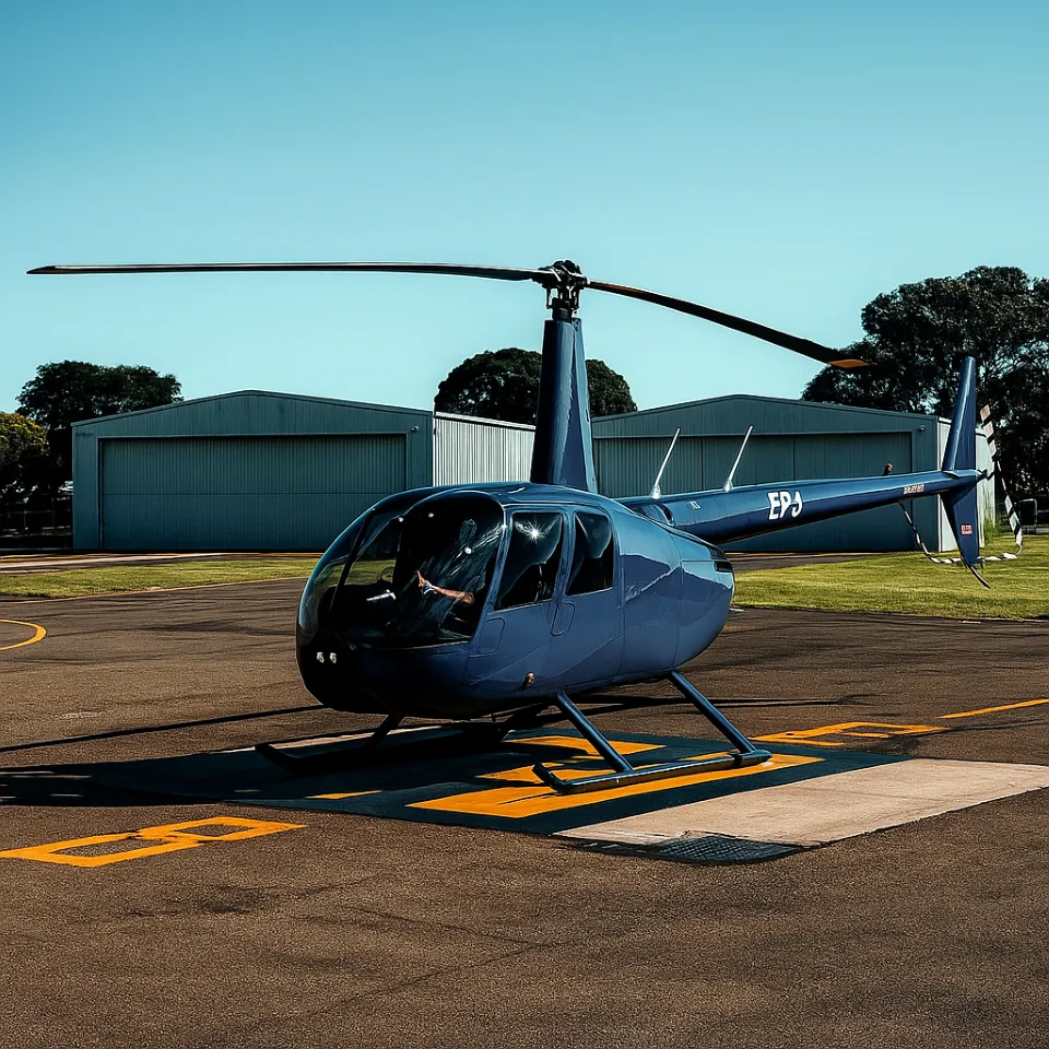Chad Feierstein helicopter flight over Dominican Republic city and Caribbean Sea